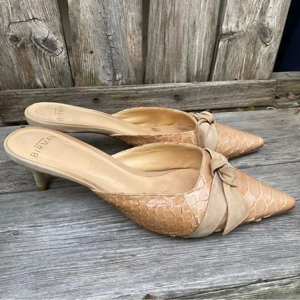 Alexandre Birman leather mules size 35.5 EU